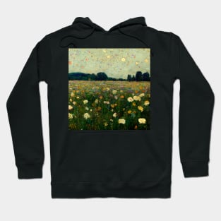 Wildflowers oil painting Hoodie